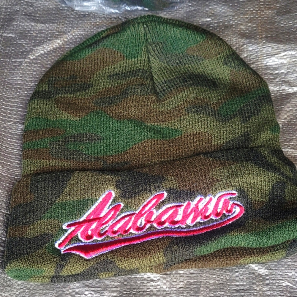 Alabama camo beanie